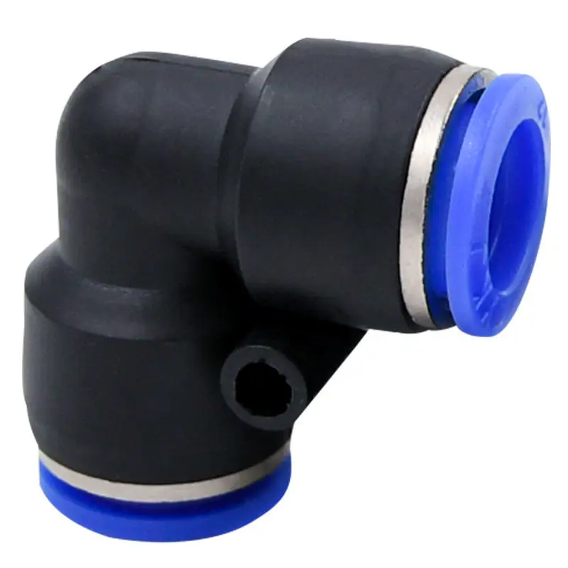 Pneumatische passend zu, 2-Wege-Schnellkupplung, Rohrschlauch, 4 mm, 6 mm, 8 mm, 10 mm, 12 mm, 16 mm, Luft-Pneumatik-Teile, Verbindungsstück