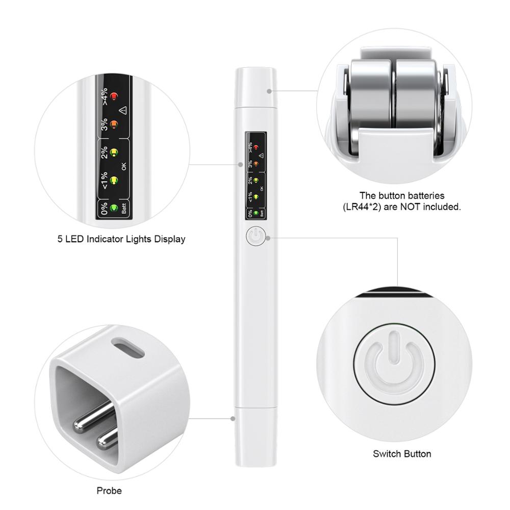 Remvloeistof Tester Pen Controleer Auto Olie Met 5 Led Indicator Display Diagnostic Tools Auto Vloeibare Testen Vloeistof Vloeistof tester