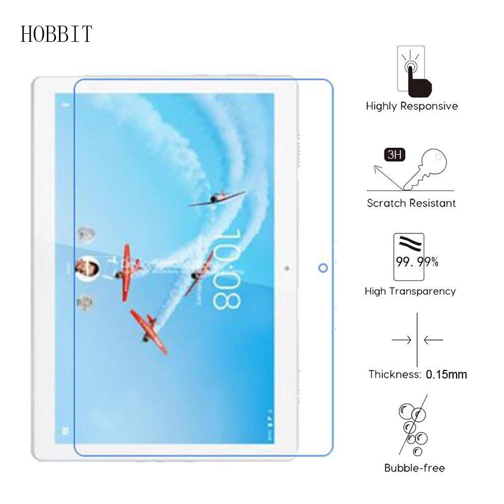 3 pçs protetor de tela para lenovo tab m10 TB-X605F TB-X605L TB-X505F 10.1 polegada tablet claro lcd anti-risco película protetora do animal de estimação