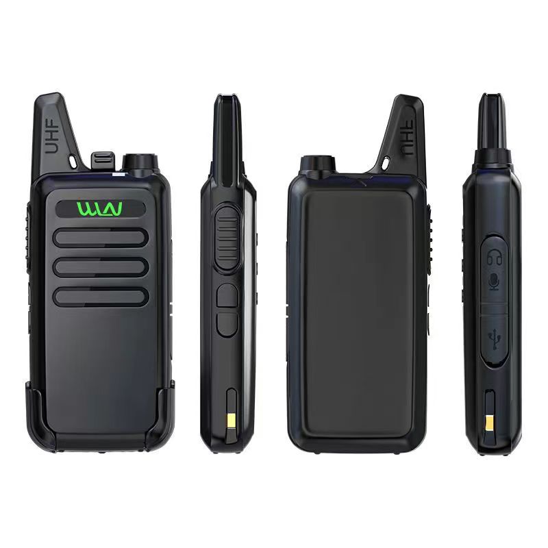 Mini Radio portátil 400-520MHz 5W 16 canales UHF transceptor Walkie Talkie WLN KD-C1 Talki Walki BAOFENG BF-888S UV5R Quansheng