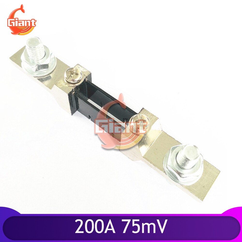 10A/20A/30A/50A/100A/200A/300A 75mV Shunt Current Meter Shunt Resistor