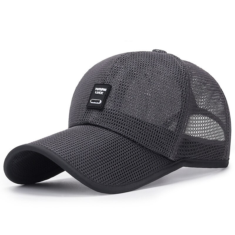 [northwood] merkki kesälakki naamiointi mesh baseball-lippis kesä miesten lippalakki naisten isähattu gorras hengittävä kuorma-auton lippis: Tummanharmaa