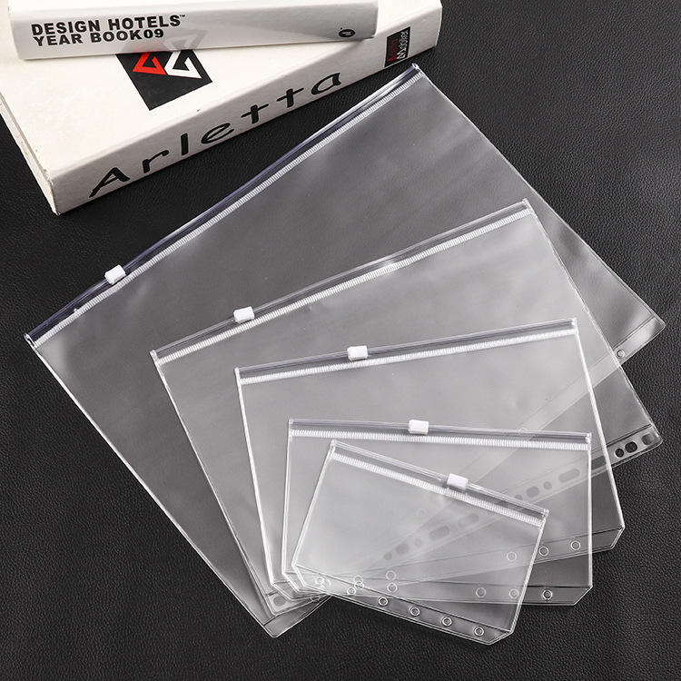 Carnet de notes transparent adt scalp, journal A5, licence, fournitures de bureau: Violet / A5