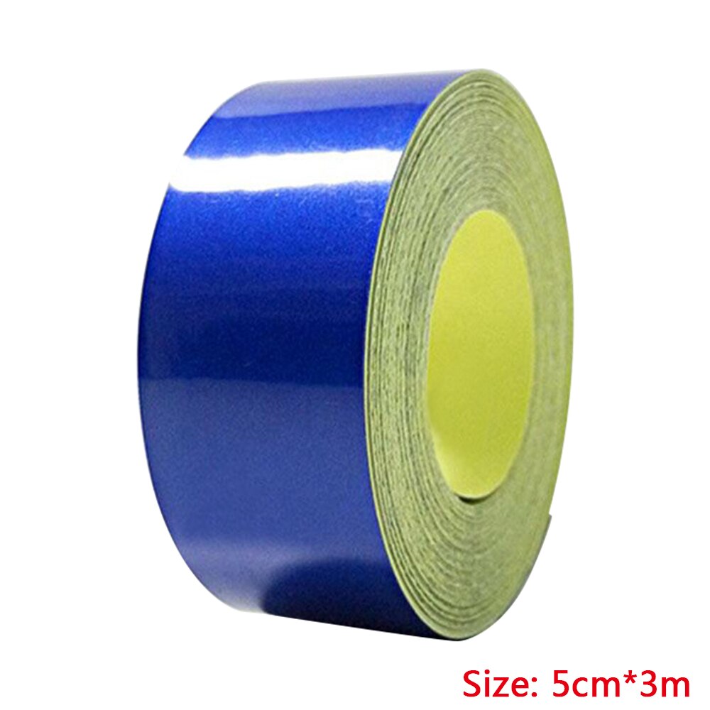 3m Car Safety Warning Reflective Tape Stickers Roll Film Reflector Decal: Blue
