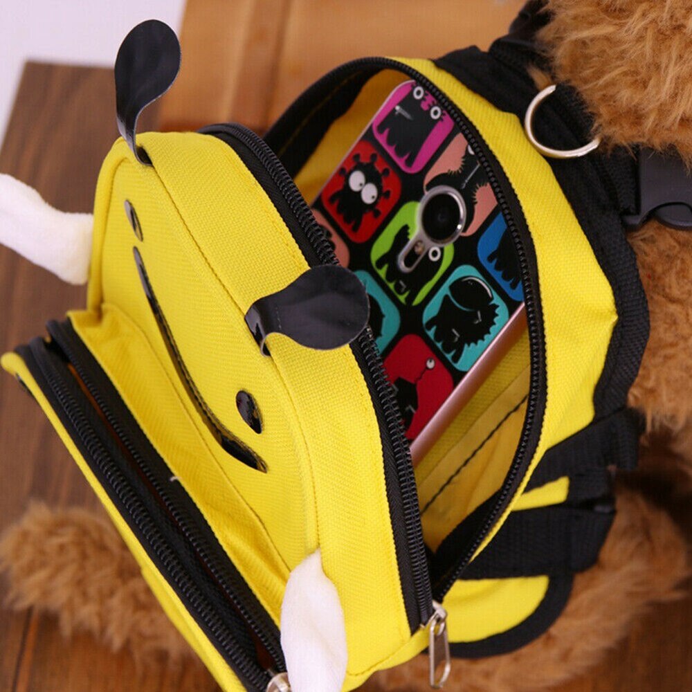 Arnés para perros a la , bolsa de lona, mochila para caniche, tamaño pequeño,