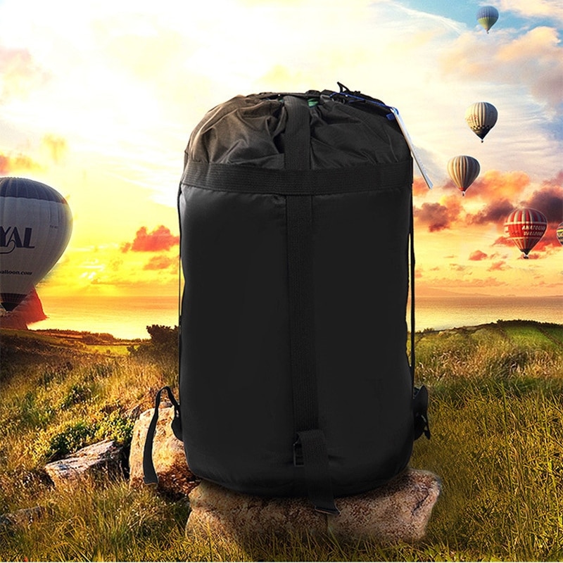 Compressie Stuff Sack Bag Outdoor Handig Lichtgewicht Slaapzak Opslag Pakket Voor Camping Reizen Wandelen S/L