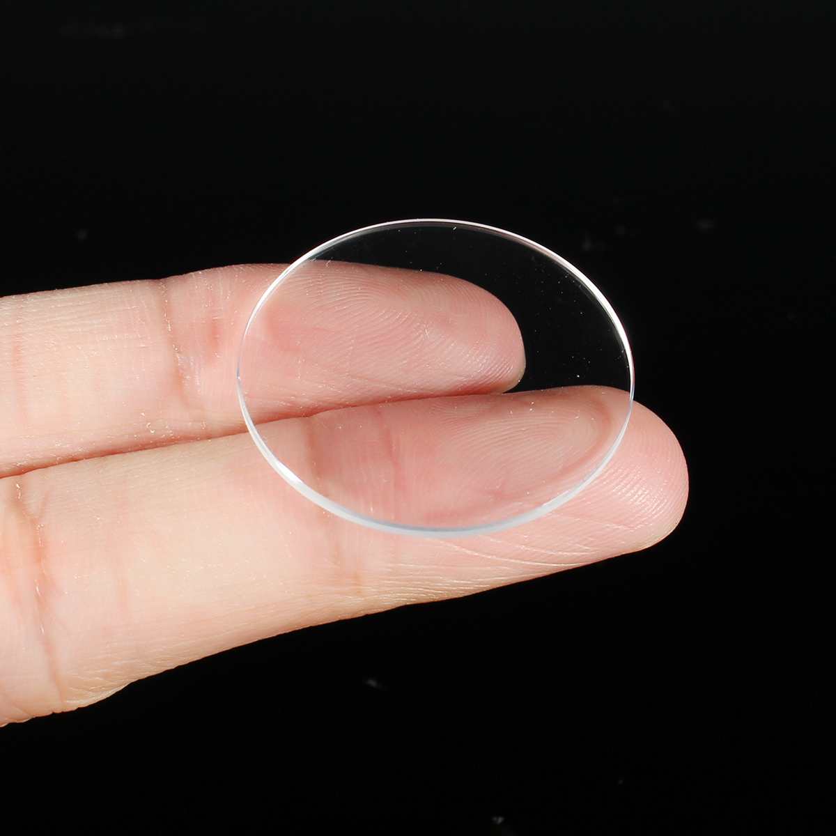 Anti scratch Flat Sapphire Watch Glass Smooth Round Transparent Crystal Glass 1.2mm Thick For Watch Repair Size 28/29/30/31mm