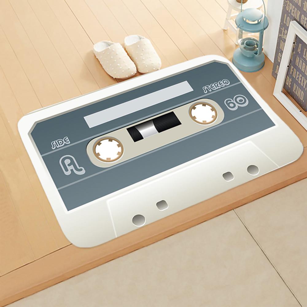 3D Home letter Print Doormats Rectangle Non-Slip Door Mat Bedroom Kitchen Entrance Print Floor Mat modern Door Mats