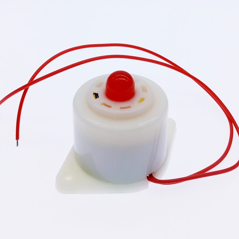 Elektroniskt summerljud piplarm hög decibel 12v 24v 220v akustiskt optiskt larmindikator blinkande ljus lzq -3d