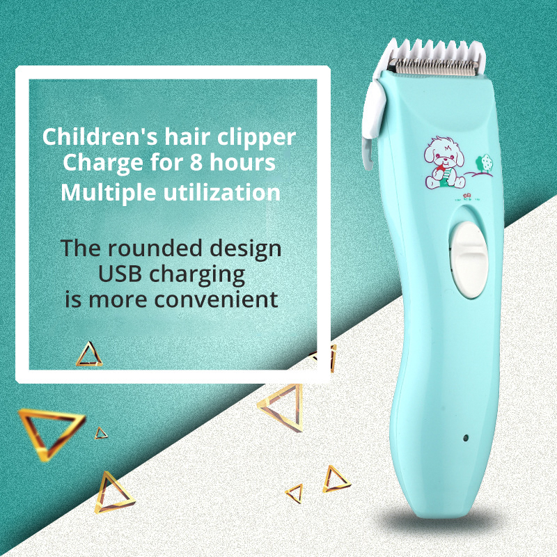 Baby Haar Trimmer Elektrische Haar Haarschneidemaschine USB Baby Rasierer Schneiden Baby Pflege Schneiden Entferner Wiederaufladbare Quietkids Haar Schneiden