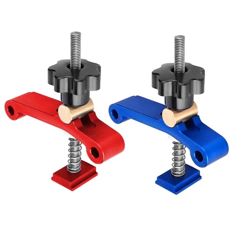 T-track Clamping Blocks Woodworking Table Jig T slot Press Plate Clamp Fixture
