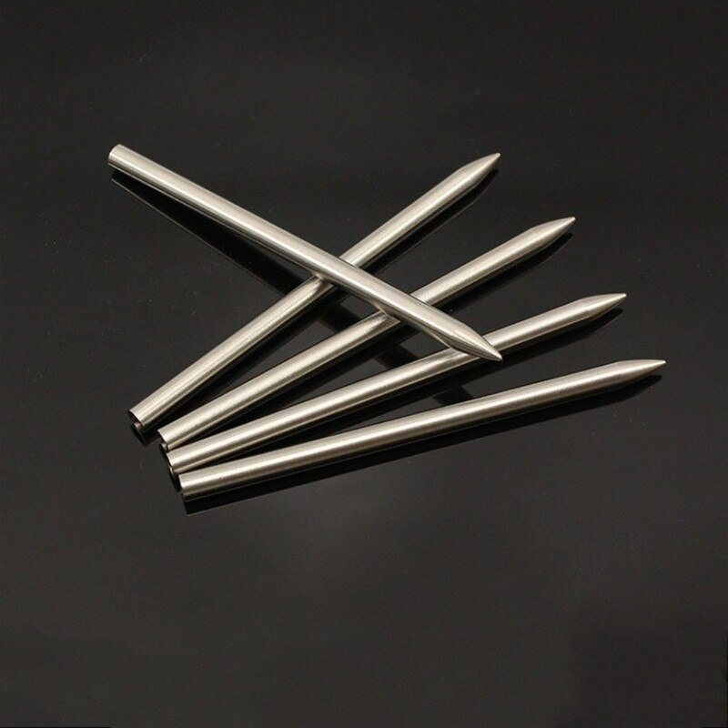 Aiguilles à tricoter paracorde 3mm 5mm 6mm, lot de 2 pièces, corde en acier inoxydable, Bracelet, aiguille à tricoter, bricolage tressé, corde de Parachute
