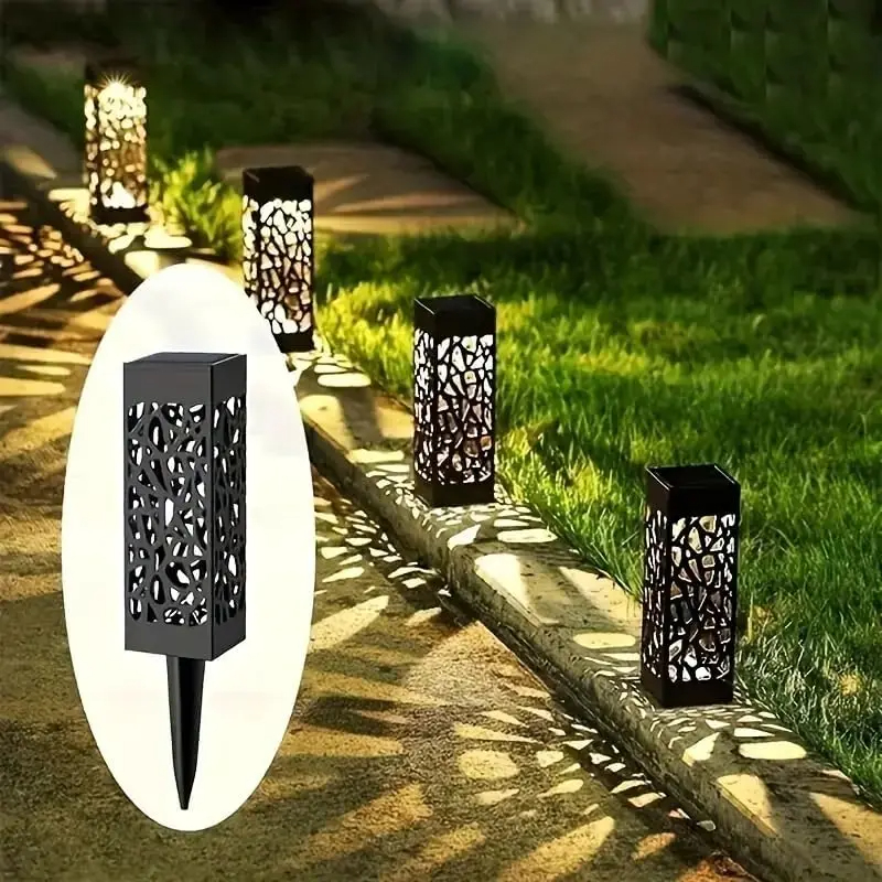 Led Solar Gazon Verlichting Buiten Solar Tuin Decoratie Lamp Waterdicht Voor Tuin Landschap Patio Loopbrug Verlichting
