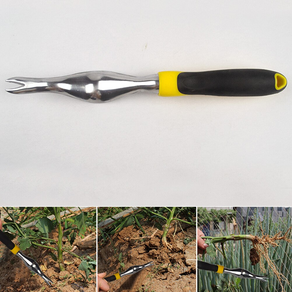 Extracteur de pelouse de terres agricoles léger en aluminium poignée ergonomique en plein air jardin transplantation désherbage enlèvement main désherbeur outil Portable