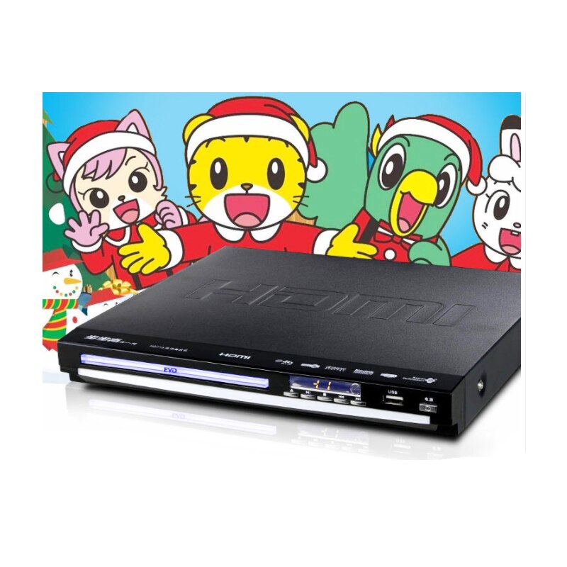 KYYSLB 220V Home Audio RMVB HD Bluetooth DVD EVD Player Super Decoding VCD Player 1080 Four/eight Core Bluetooth Player