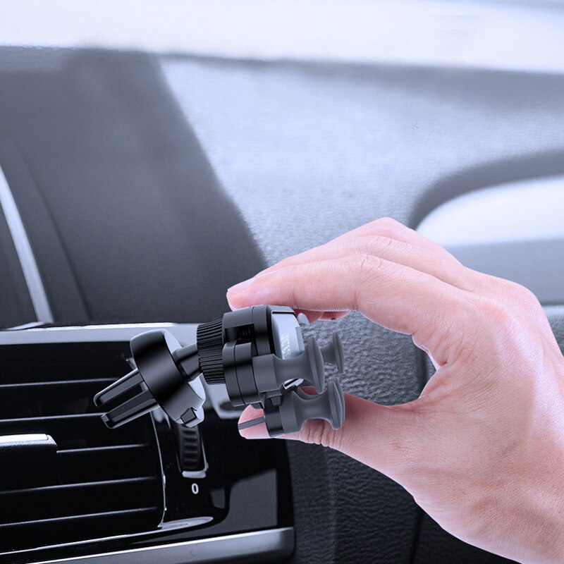 Suporte do telefone do carro de gravidade,, saída de ar para iphone xs max samsung