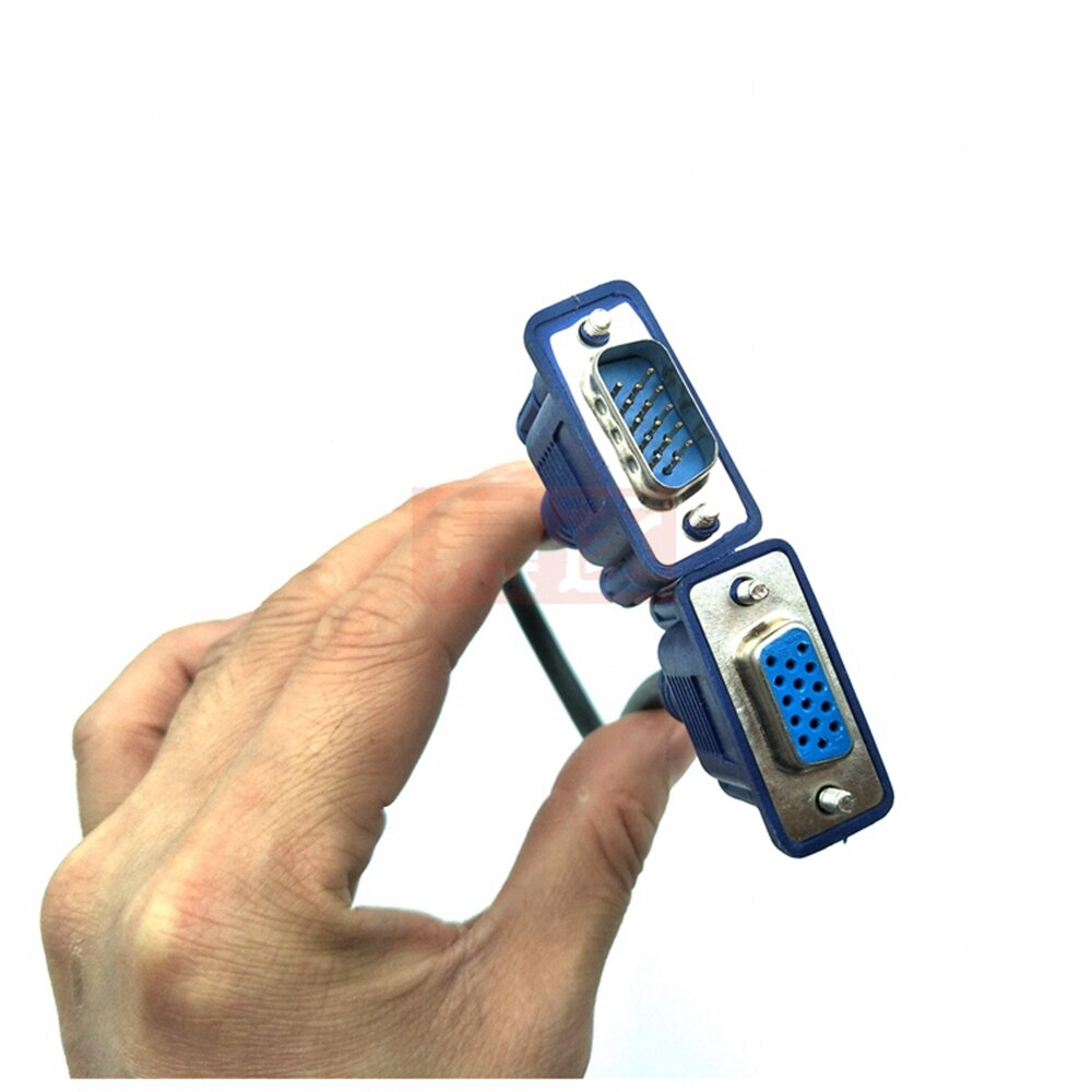 0.5m-10m HD15Szpilka VGA d-pod krótki kabel wideo z męskiego na męskie M/M męnarty na żeńnarty i żeńnarty robić żeńskiego kabla RGB robić monitora