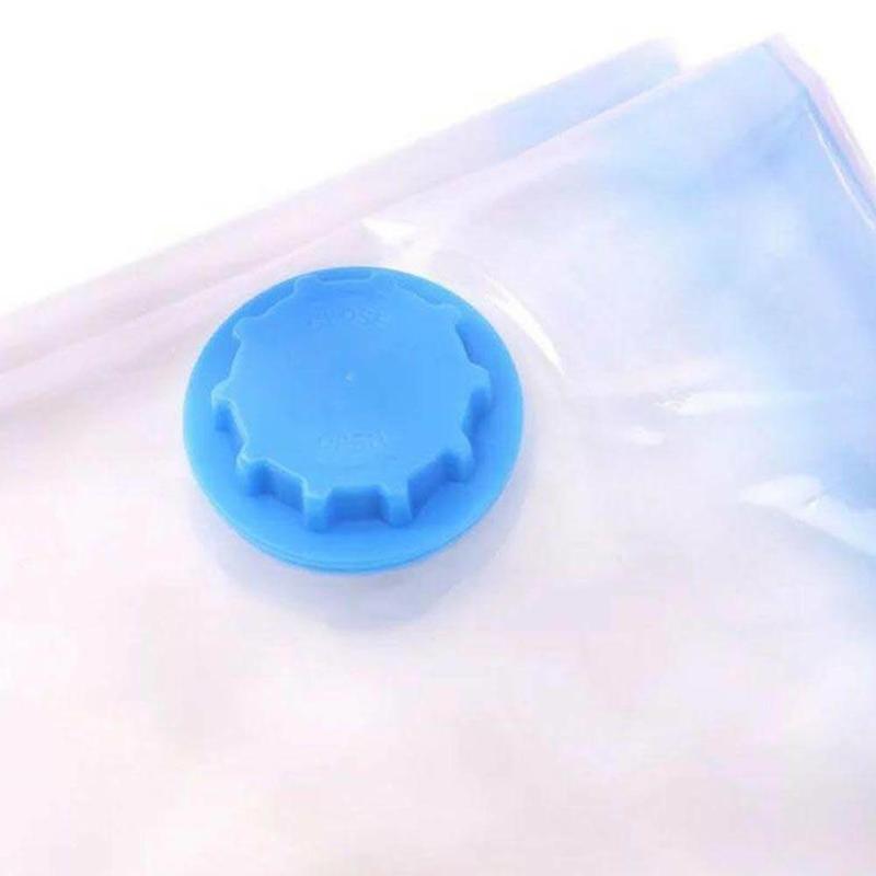 10Pcs Strong Practical Vacuum Storage Bags VAC Space Saving Compressed Bag Plastic Vaccum Pack Saver Transparent