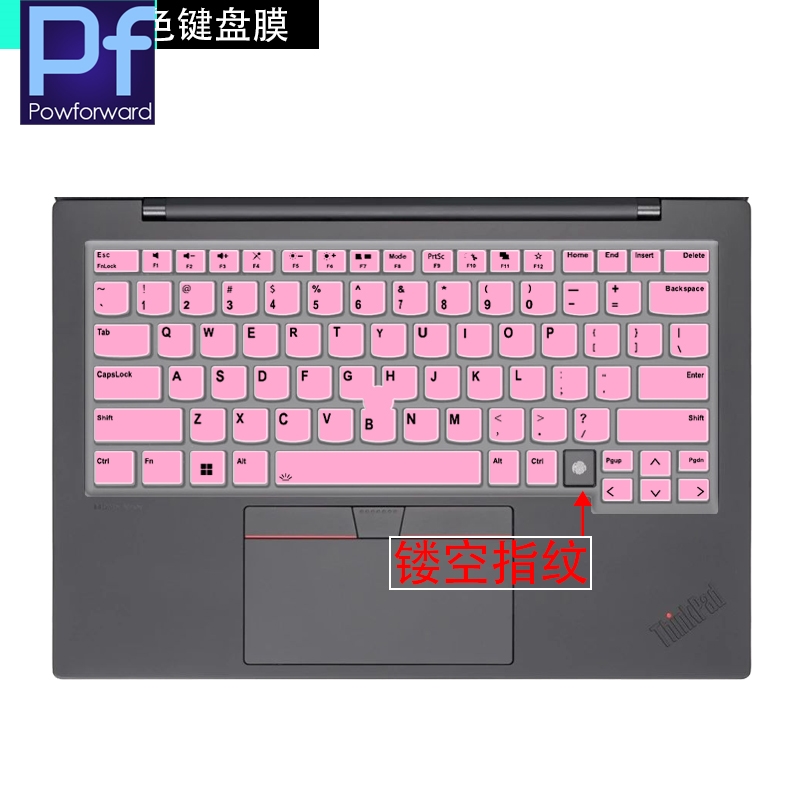 for Lenovo ThinkPad X1 Carbon Gen 13 Aura Edition Silicone Laptop Keyboard Cover Protector Skin: black