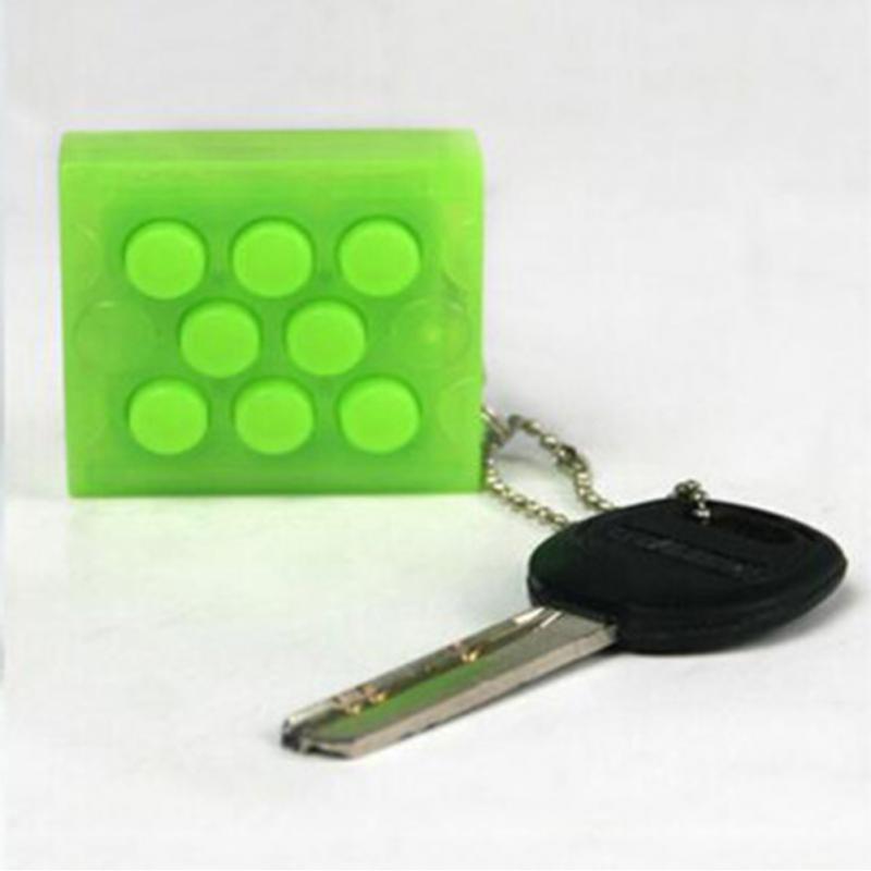 Anti Stress Speelgoed Elektronische Bubble Wrap Sleutelhanger Pop Oneindige Sleutelhanger Stress Cube