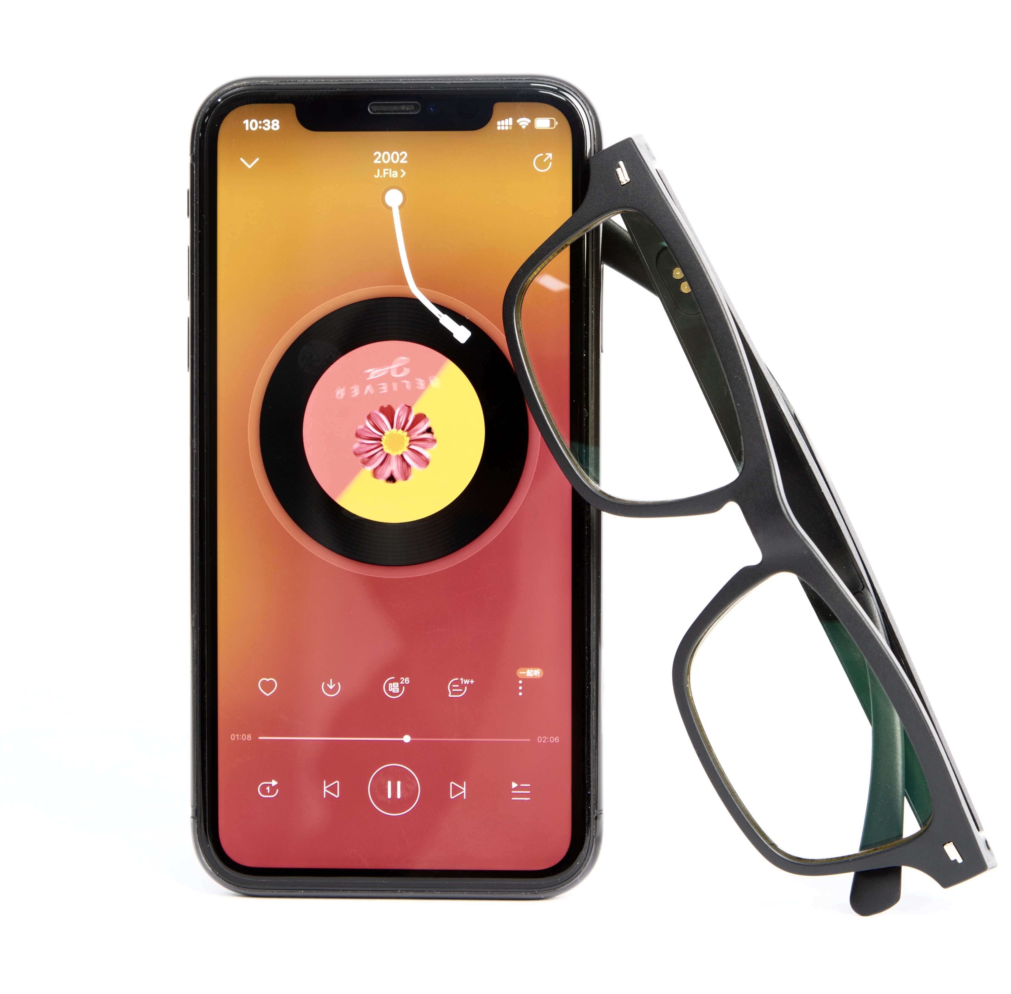 I nuovi occhiali Bluetooth 5.0 Smart KY occhiali da sole per chiamate vocali musicali possono essere abbinati a lenti da vista compatibili IOS Android