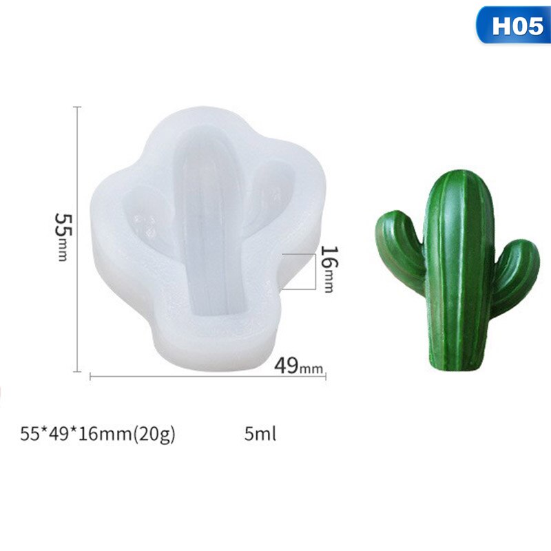 Concrete Flower Pot Mold Handmade Craft Clay Molds Multi-function Silicone Pot Mould For Succulent Plants Cactus Planting: 05