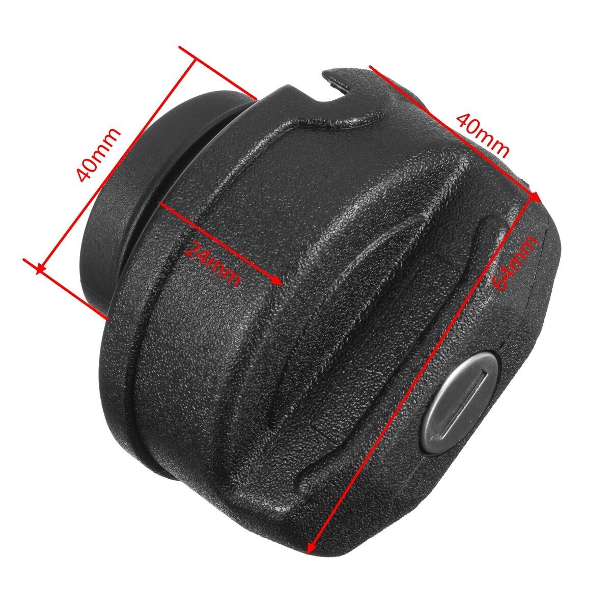 Bil erstatning drivstoff bensin lås tank påfyllingsdeksel med 2 nøkler låsbart til vw lupo bille til polo 1995-2003