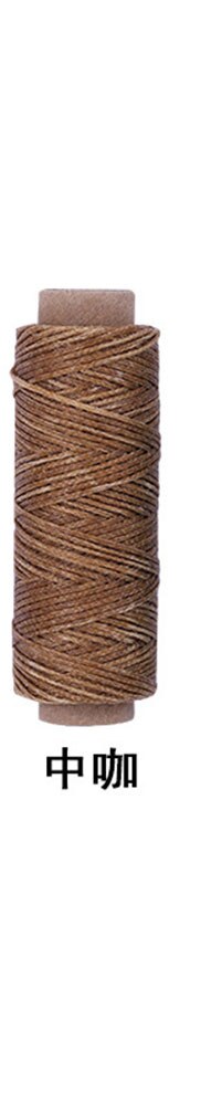 Naaigaren waxlijn diy handgemaakt slijtvast 150d 50m leer naaien plat waxdraad diy knutselgereedschap naaigaren