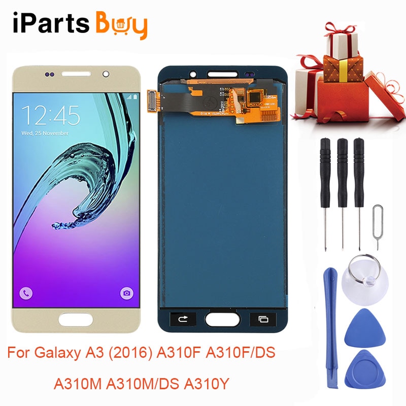 Lcd-scherm En Digitizer Volledige Vergadering Voor Galaxy A3 ),A310F,A310F/Ds, a310M, A310M/Ds, A310Y,J8,J810F/Ds, J810Y/Ds, j810G/Ds