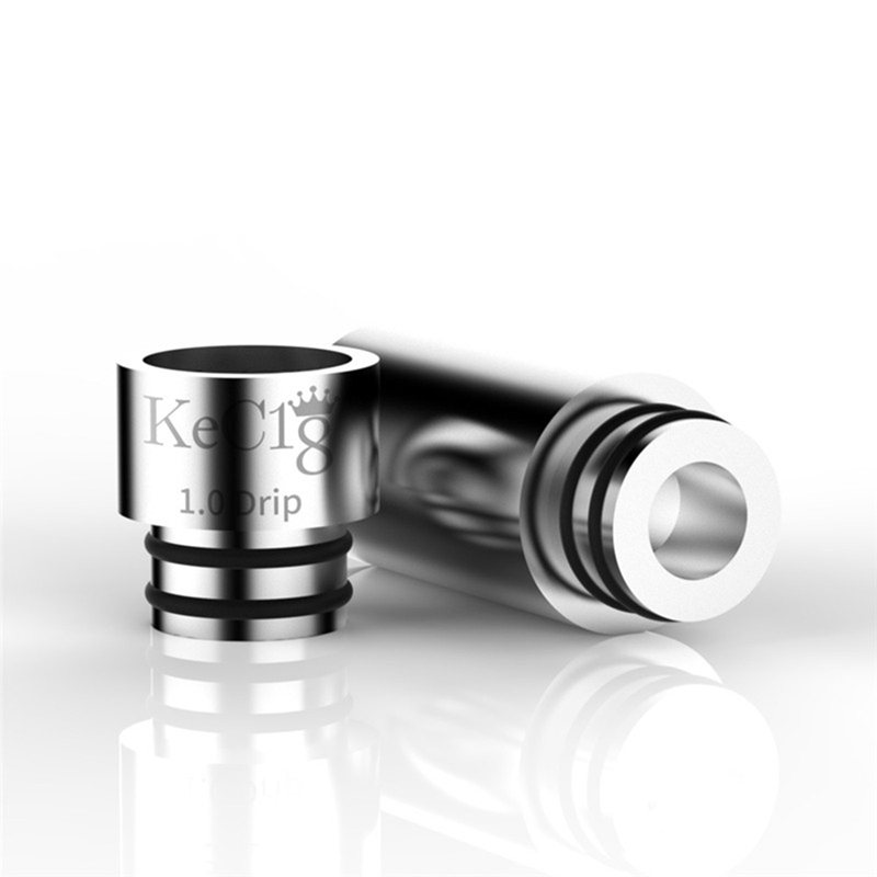 2 In 1 Stainless Steel Long 510 Drip Tip