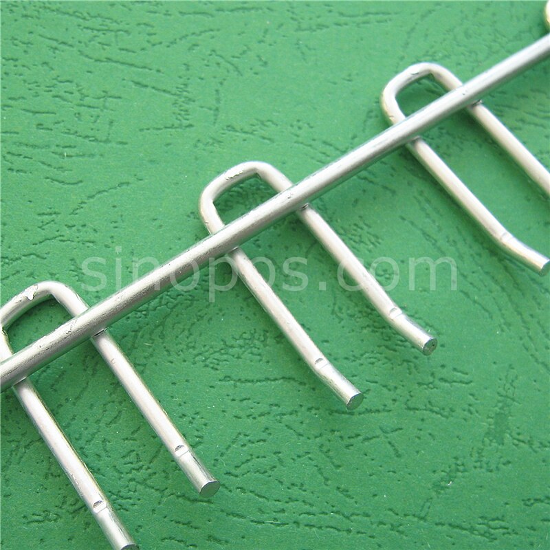 Multi suportes retos da ferramenta do gancho de pegboard dos pinos, gancho de metal do armazenamento das escovas múltiplas do martelo da chave de peghooks da parede de aço