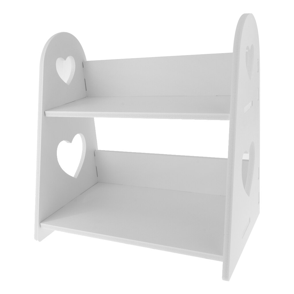 Desk Organizer Shelf Perfect For Book Shelf, Make Up Display Storage Rack #1