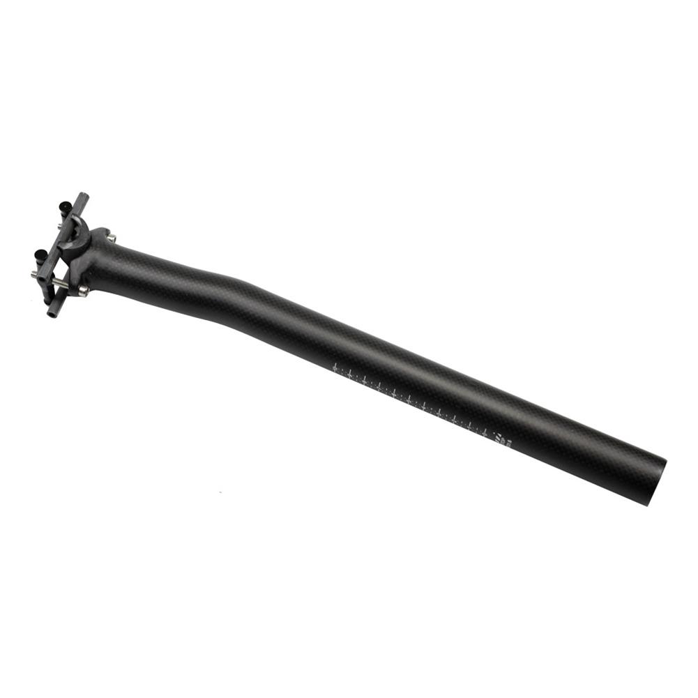 Carbon Fiber Bike Seat Post Bicycle SeatPost Bicycle Seat Tube for Road Bike 27.2 / 31.6*350mm/400mm