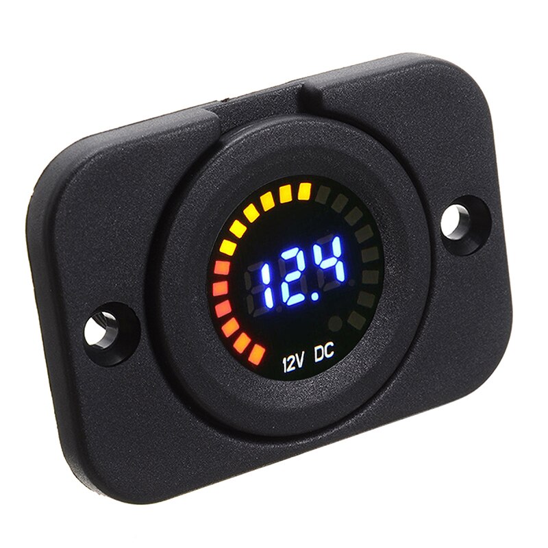 Dc 12V Universele Auto Motor Boot Led Digitale Voltmeter Panel Volt Meter Monitor Gauge Display Auto Accessoires