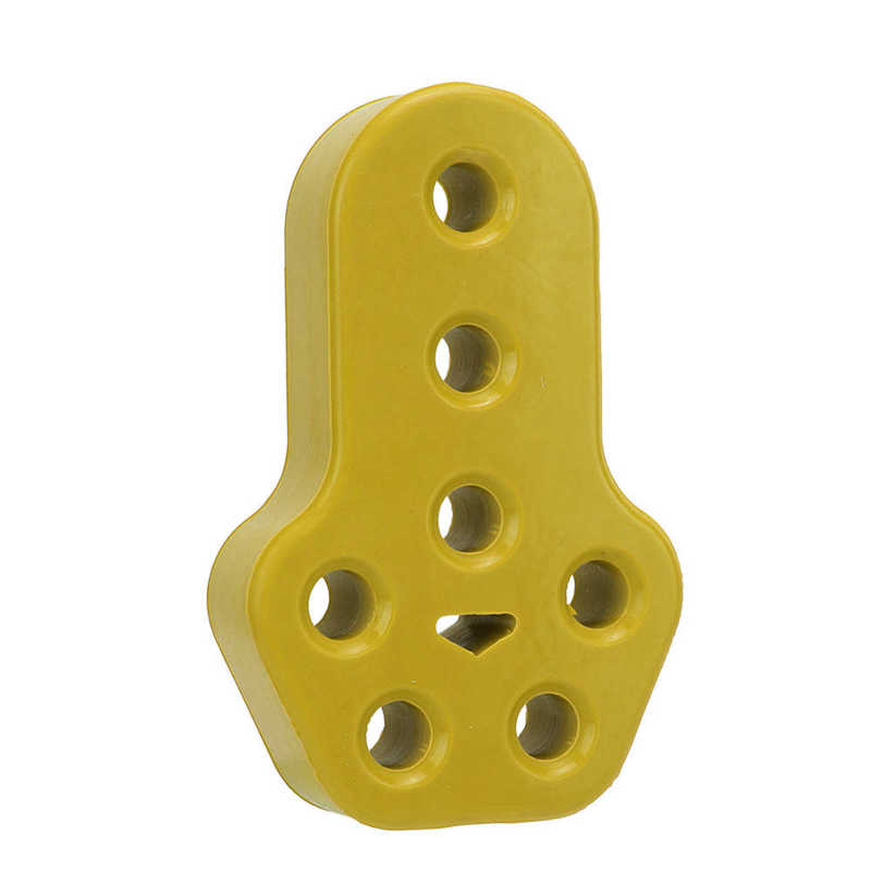 Muffler Rubber Insulator High Temperature Resistant Car Exhaust Hanger Bushing Easy To Install for Chassis for Pipe Bracket