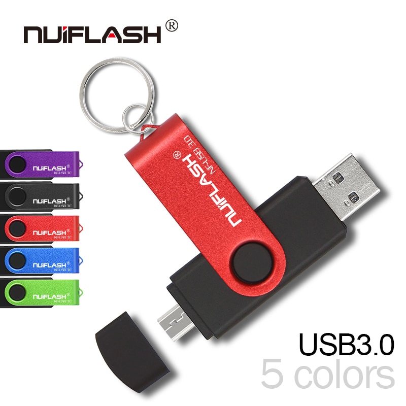 Nuiflash Metalen Usb 3.0 flash drive mini usb stick pen drive 16gb 32gb 64gb 128gb usb3. 0 pendrive Hoge Snelheid usb flash disk