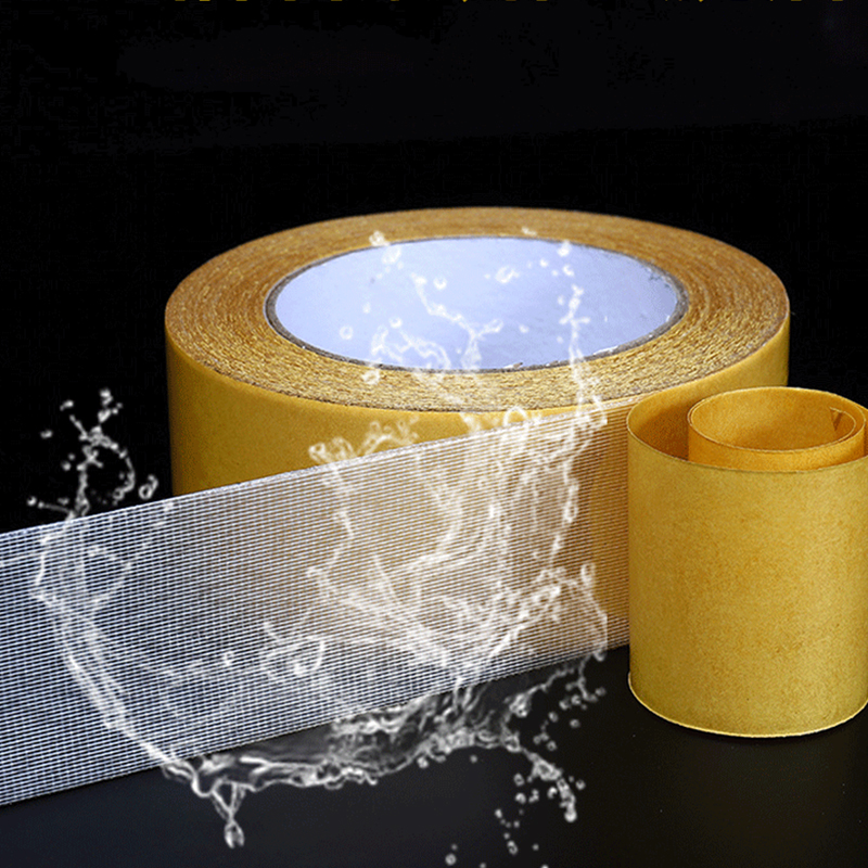 Ruban Adhésif Double Face pour Fixation de Bain, Maille Transparente, Imperméable, Tapis à Grille, Injuste