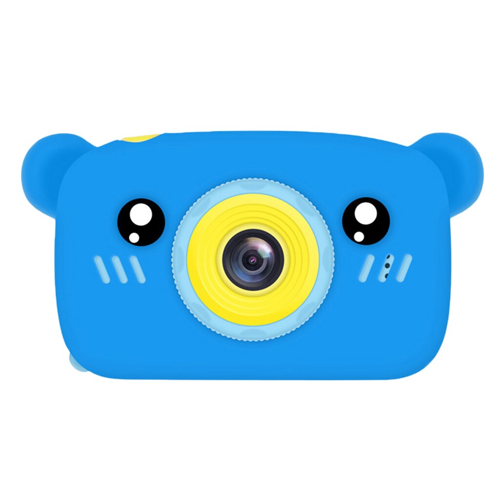 Leuke 2.0 ''Inch Hd 1080P Kids Kinderen Baby Digitale Camera 600Mah 1440x1080: Blue Bear