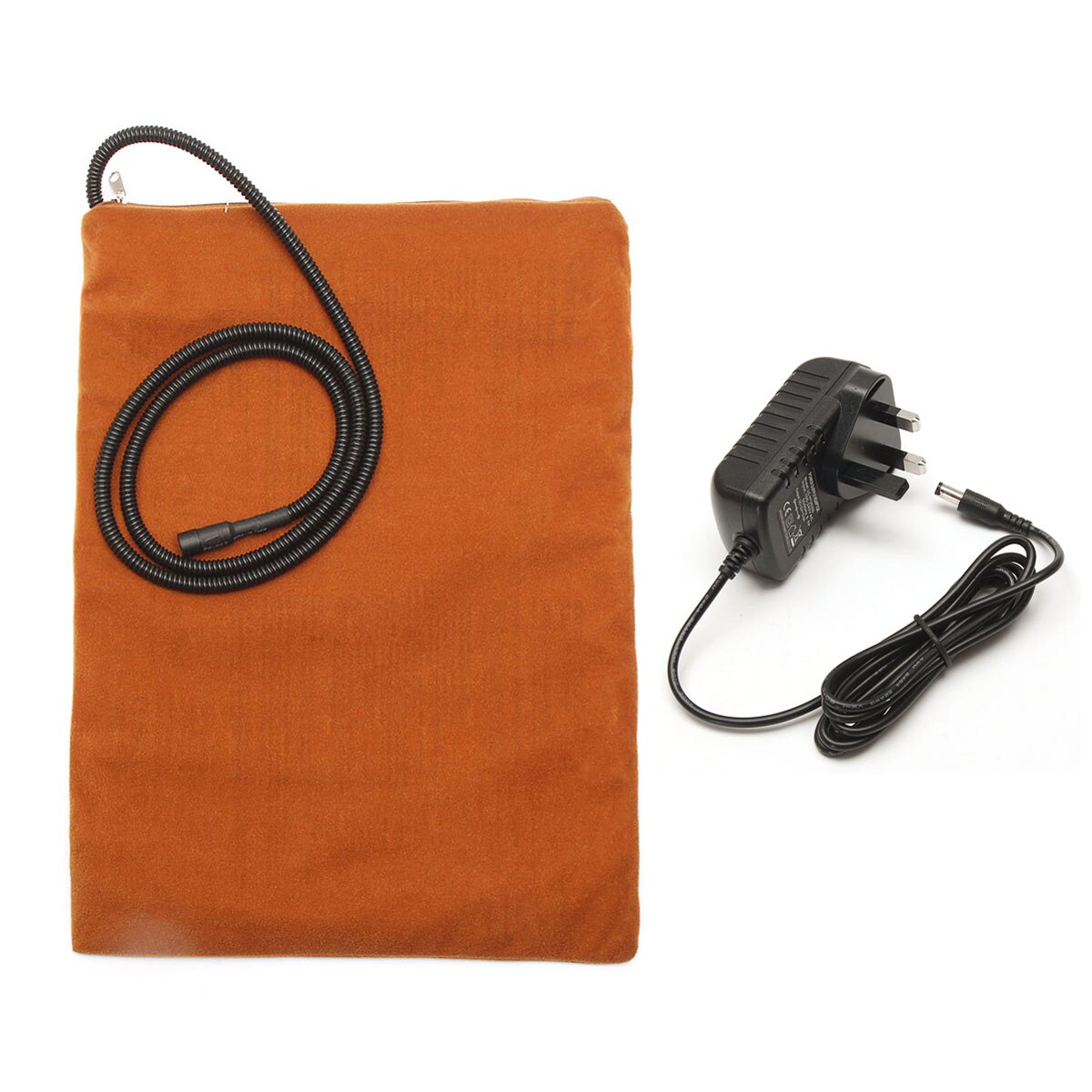 12V Haustier Heizkissen Elektrische Heizung Pad für Katzen und Hunde Wasserdicht Erwärmung matt Tiere Bett Heizung matt Heizung Pad: Kaffee
