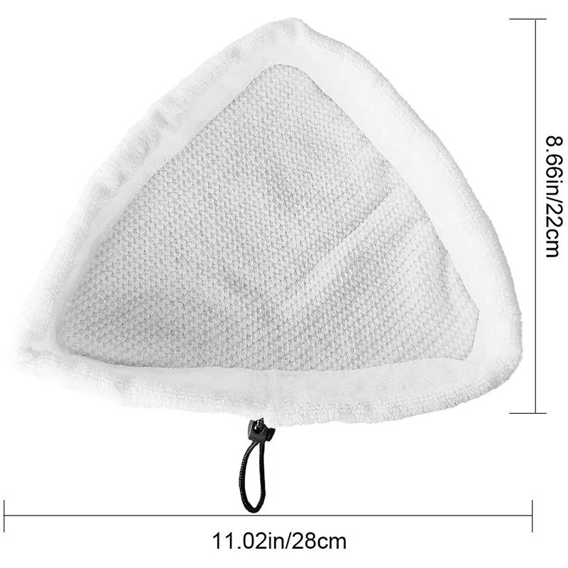 Paño de mopa reutilizable y lavable para shark H20 X5 S302 S001, accesorio de limpieza de microfibra, 4 Uds.