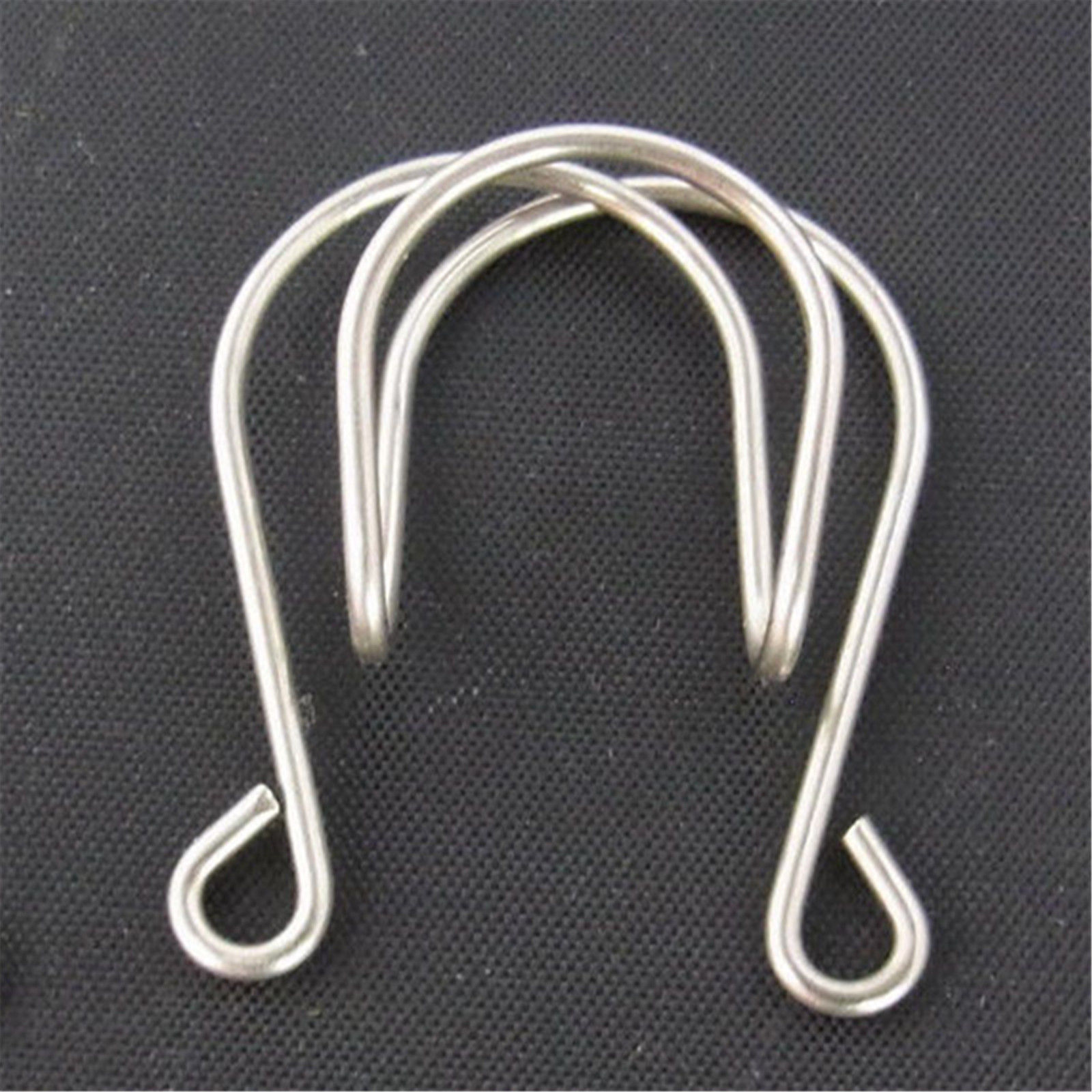 14#, lab stålwire clips, keck klemme til 14/23,14/20 glas jordforbindelse ,3 stk/pak