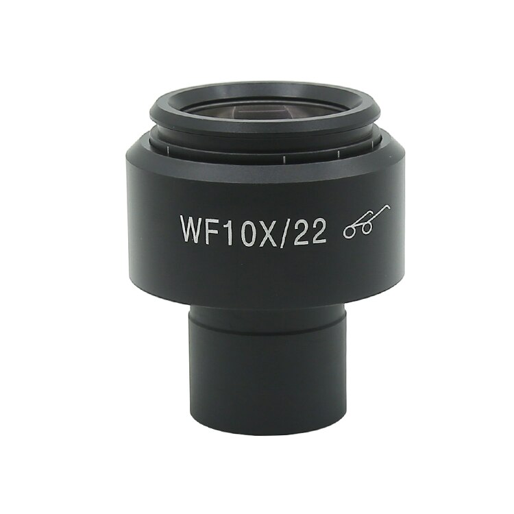 Diopter Adjustable WF10X/22mm Biological Microscope Eyepiece High eyepoint Wide Angle Lens: 1PCS