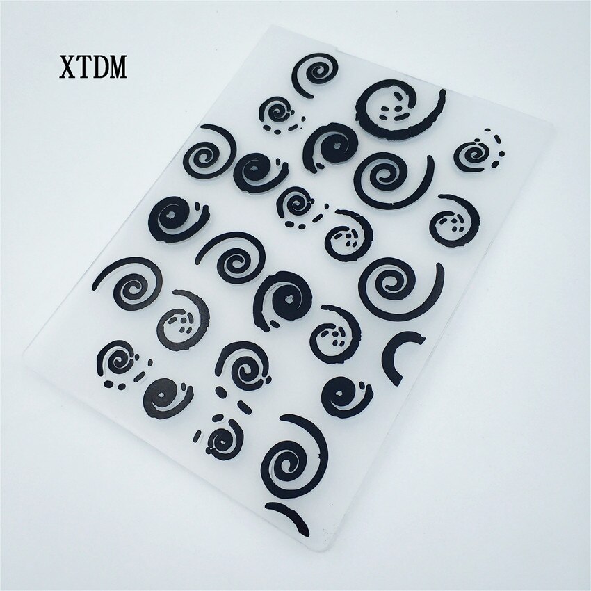 plastic circle template craft card making paper card album wedding decoration scraping Embossing folders