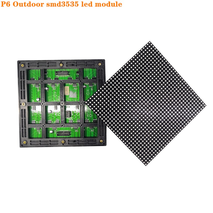 LED Display Module Outdoor P6 SMD 192*192mm 32*32Pixel 1/8S Full Color RGB Advertising Billboard LED Matrix Panel