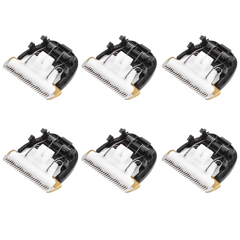 6X Grooming Keramische Snijkop Scheermesje 40Mm 24 Tanden Voor Dier Clipper Trimmer: Default Title
