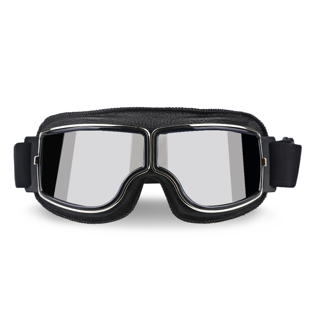 Gafas de sol Retro para motocicleta, lentes de protección UV para moto, Universal, Vintage: Model 6