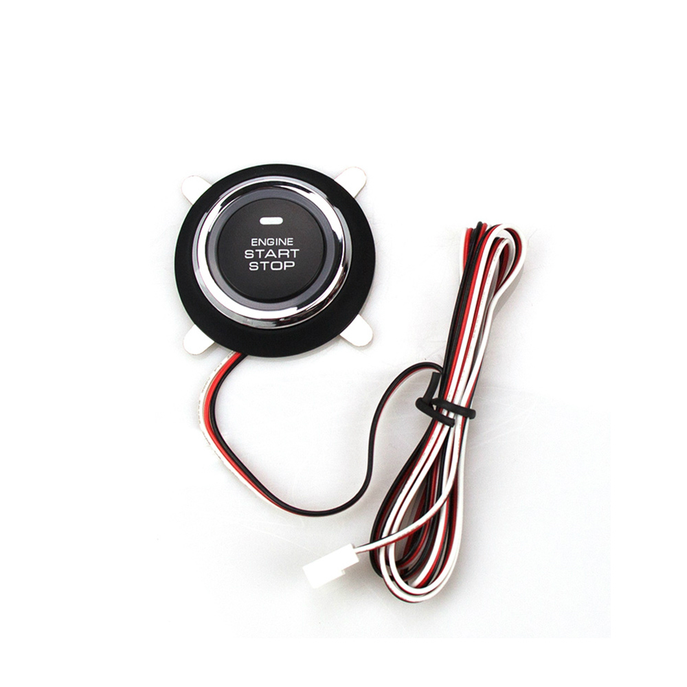 CHSKY RFID Push Engine Start Stop Button Keyless Start stop Entry Transponder Immobilizer Car Alarm System 12v Cars Car Styling