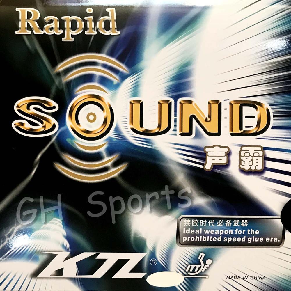 KTL sonido rápido (sonido rápido), tenis de mesa (pimpón), goma con esponja