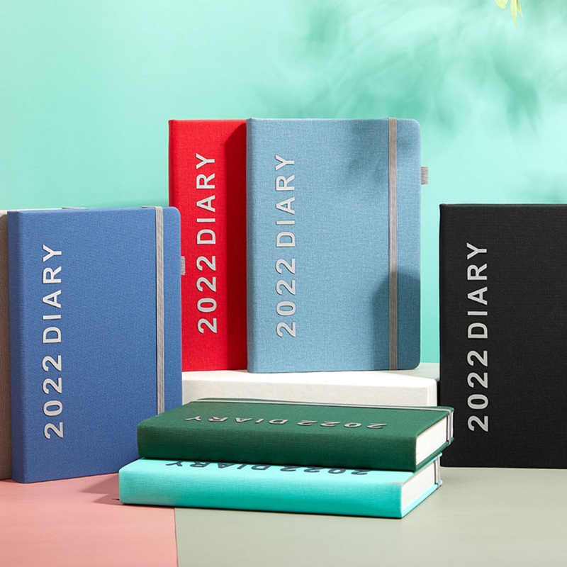 2022 2022 Daily Planner Notebook Journey Diary Travel Journal Notepad A5 200 Sheets