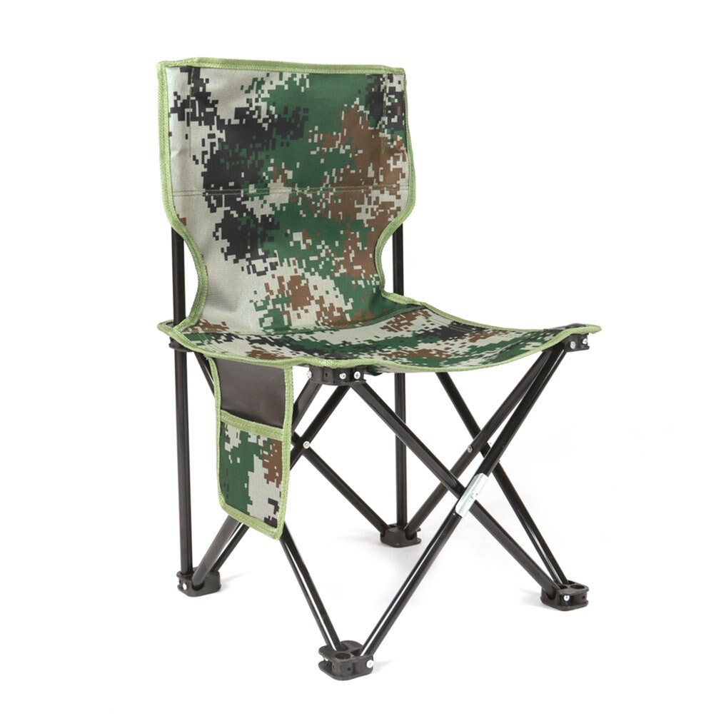 Outdoor Folding Chair Fishing Chair Portable Fishing Stool Fishing Gear Foldable Leisure Chair Fishing Supplies: 36x60cm